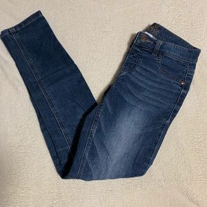 Justice dark wash jean jeggings